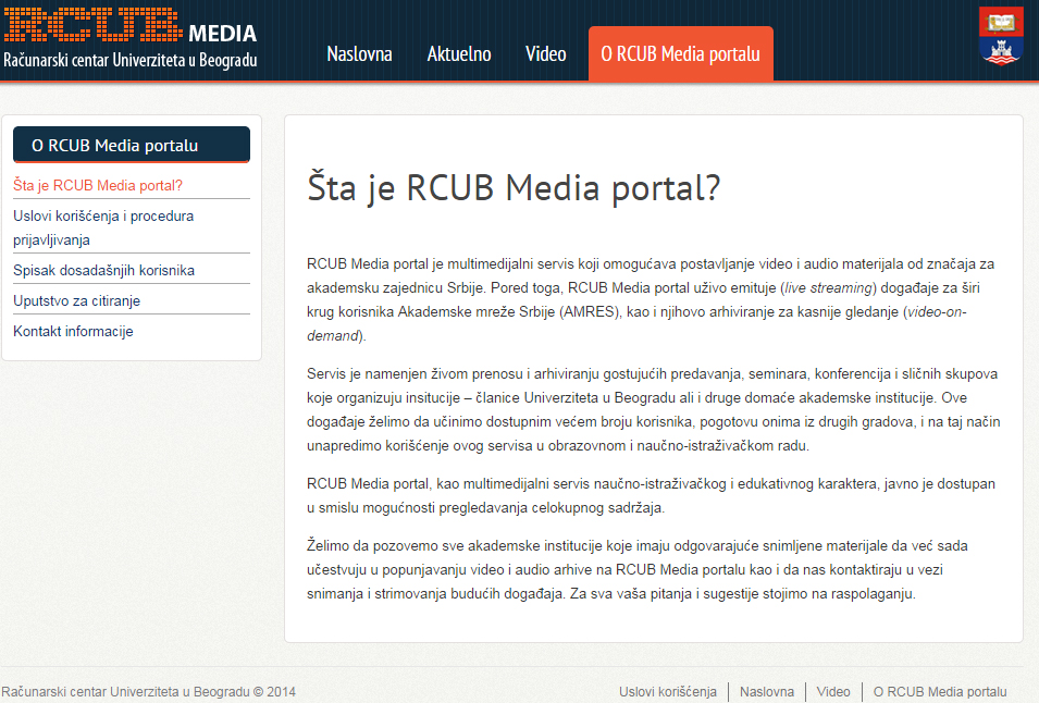 Media portal